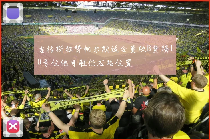 吉格斯称赞帕尔默适合曼联B费踢10号位他可胜任右路位置
